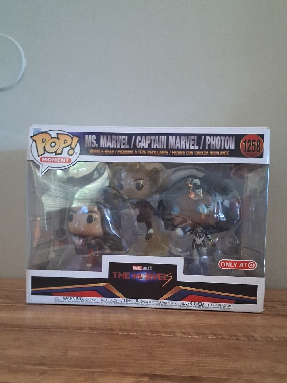 Ms. Marvel/ Captain Marvel/ Photon Funko Pop
